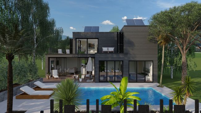 Sustainable container house