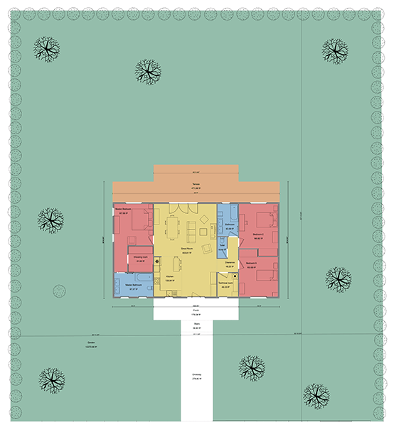 敷地図
